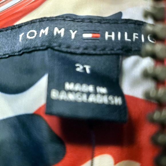 Tommy Hillfiger Baby Boy & Toddler red blue Camo Puffer Jacket 2T NWT - Picture 4 of 6